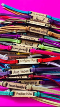 Load image into Gallery viewer, Personalized Faux Suede Bracelet