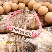 Load image into Gallery viewer, Personalized Faux Suede Bracelet