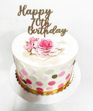 Load image into Gallery viewer, Acrylic Cake Toppers
