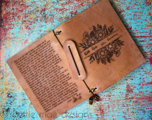 Personalized Leather Journal