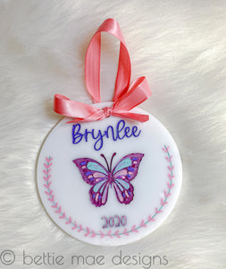 Custom Engraved Acrylic Ornament