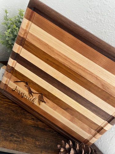 Layered Wood Cutting Board