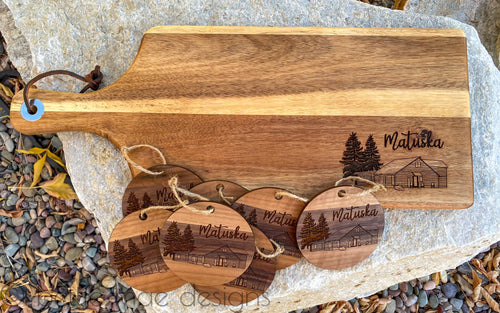 Personalized Wood Cutting Board