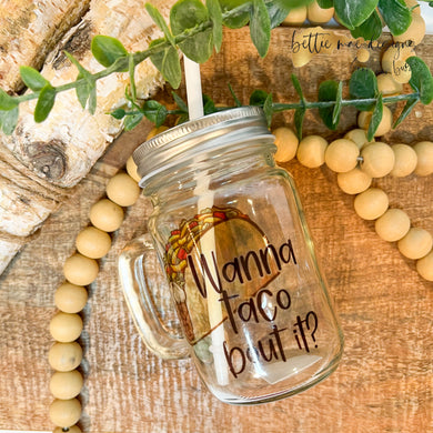 12 oz. Mason Jar Mug